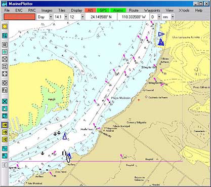 Nautical Charts Baja Mexico